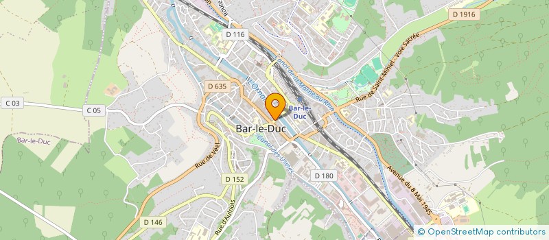 localisation de l'entreprise MONSIEUR GEOFFROY HERLUISON à BAR-LE-DUC