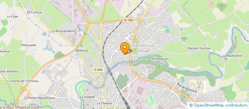 localisation de l'entreprise MONSIEUR GEOFFROY HUCK  VIENNAY