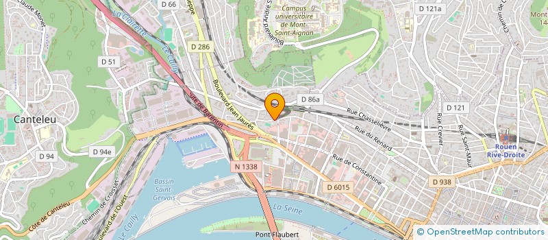 localisation de l'entreprise MONSIEUR GEOFFROY HUYGHUES DESPOINTES à ROUEN