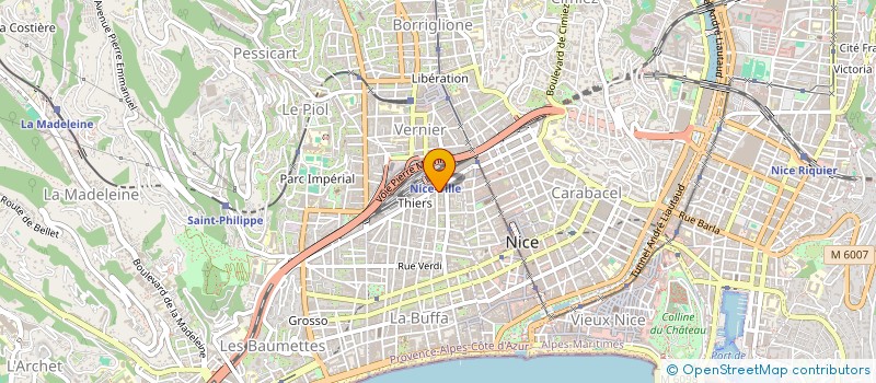 localisation de l'entreprise MONSIEUR GEOFFROY LESSARD à NICE