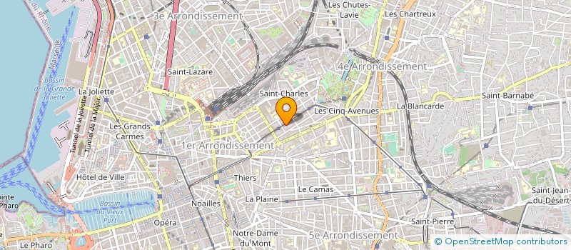 localisation de l'entreprise MONSIEUR GEOFFROY MATHIEU à MARSEILLE