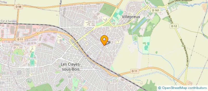 localisation de l'entreprise MONSIEUR GEOFFROY MECK à VILLEPREUX