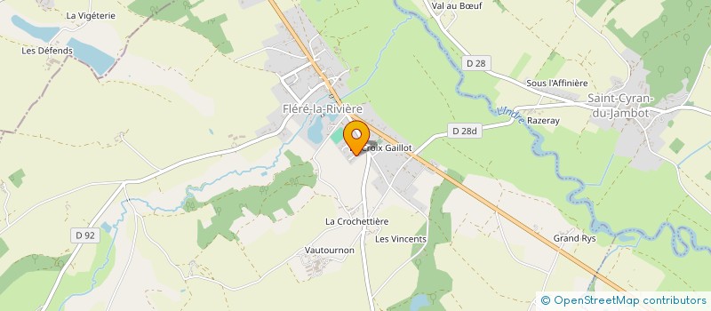 localisation de l'entreprise MONSIEUR GEOFFROY MENET à FLERE-LA-RIVIERE