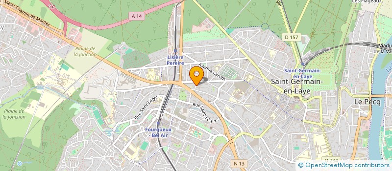 localisation de l'entreprise MONSIEUR GEOFFROY PANSIN  SAINT-GERMAIN-EN-LAYE