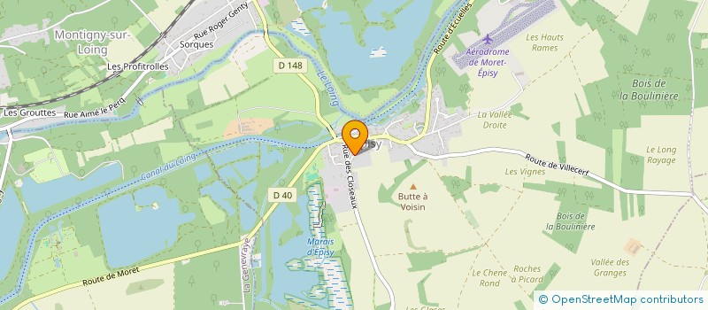 localisation de l'entreprise MONSIEUR GEOFFROY PERRUCHET  MORET-LOING-ET-ORVANNE