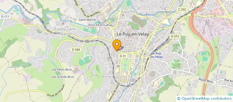 localisation de l'entreprise MONSIEUR GEOFFROY PETIT à LE PUY-EN-VELAY