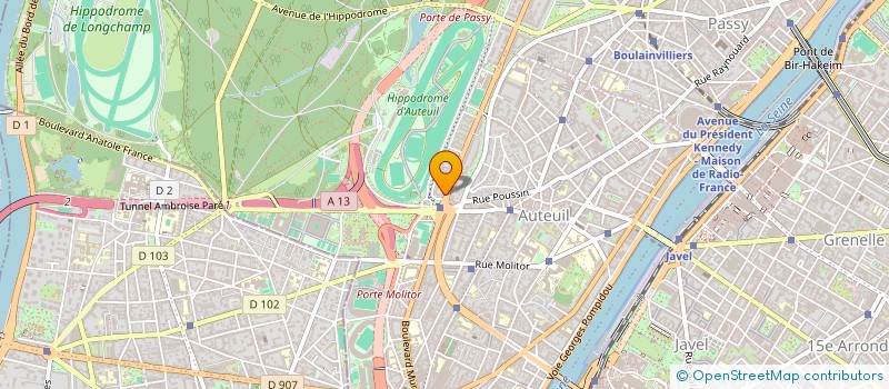 localisation de l'entreprise MONSIEUR GEOFFROY PEUCH - LESTRADE  PARIS