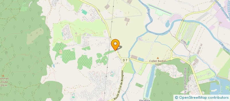 localisation de l'entreprise MONSIEUR GEOFFROY PLANES  ROQUEBRUNE-SUR-ARGENS