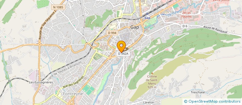 localisation de l'entreprise MONSIEUR GEOFFROY POTEY à GAP