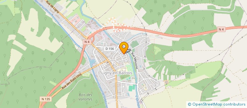 localisation de l'entreprise MONSIEUR GEOFFROY REMMEL à LIGNY-EN-BARROIS