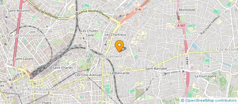 localisation de l'entreprise MONSIEUR GEOFFROY ROSSO à MARSEILLE