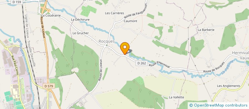 localisation de l'entreprise MONSIEUR GEOFFROY SAILLARD  ROCQUES