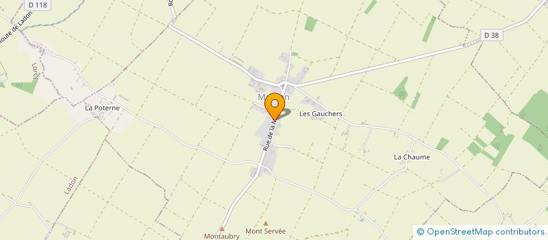 localisation de l'entreprise MONSIEUR GEOFFROY SERREAU à MEZIERES-EN-GATINAIS