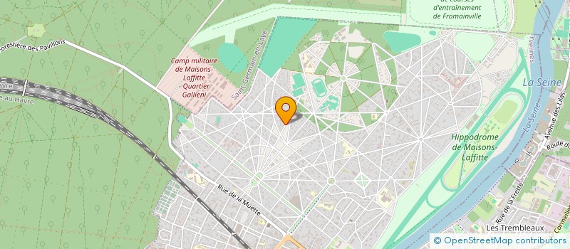 localisation de l'entreprise MONSIEUR GEOFFROY SOLANAS à MAISONS-LAFFITTE