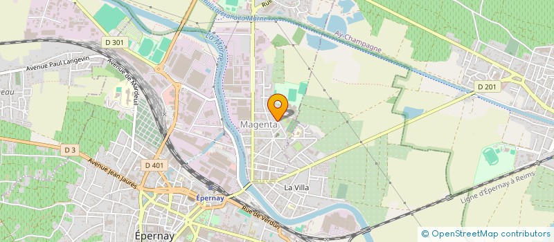 localisation de l'entreprise MONSIEUR GEOFFROY STORATH  MAGENTA