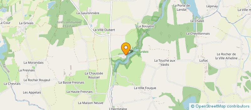 localisation de l'entreprise MONSIEUR GEOFFROY SZIRMAY  EPINIAC