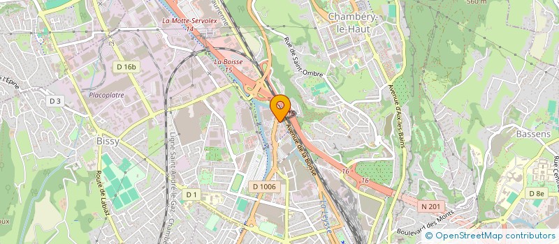 localisation de l'entreprise MONSIEUR GEOFFROY TAUPINART DE TILIERE à CHAMBERY