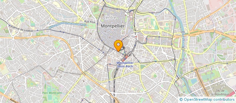 localisation de l'entreprise MONSIEUR GEOFFROY VANDEVENTER à MONTPELLIER