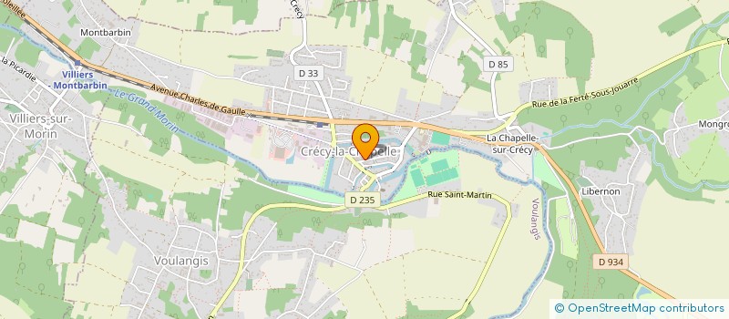 localisation de l'entreprise MONSIEUR GEOFFROY ZEGRE-LERAY à CRECY-LA-CHAPELLE