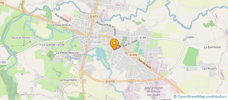 localisation de l'entreprise MONSIEUR GEORDY ONFRAY  SAINT-HILAIRE-DU-HARCOUET