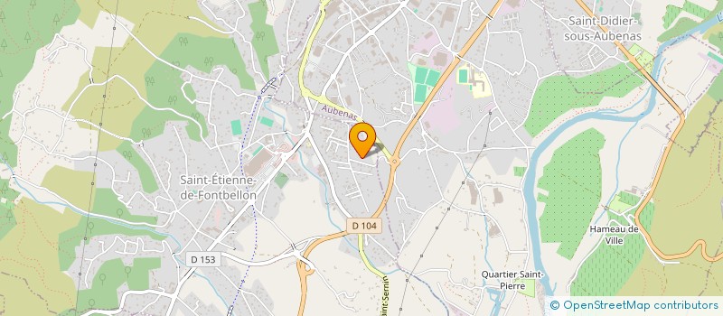 localisation de l'entreprise MONSIEUR GEORG HARDER  SAINT-DIDIER-SOUS-AUBENAS