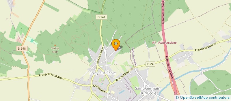 localisation de l'entreprise MONSIEUR GEORG SCHMITT  SOISY-SUR-ECOLE