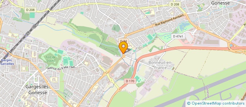 localisation de l'entreprise MONSIEUR GEORGE AZRIA GEORGEES  ARNOUVILLE