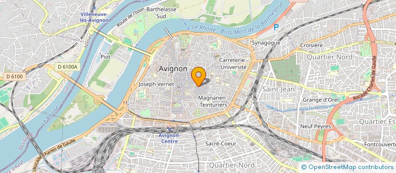 localisation de l'entreprise MONSIEUR GEORGE CAILEANU  AVIGNON