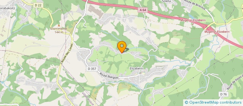 localisation de l'entreprise MONSIEUR GEORGE-CATALIN MUTULEANU  MOUGUERRE