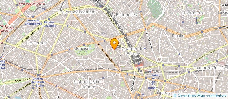 localisation de l'entreprise MONSIEUR GEORGE CHEVRIER  PARIS