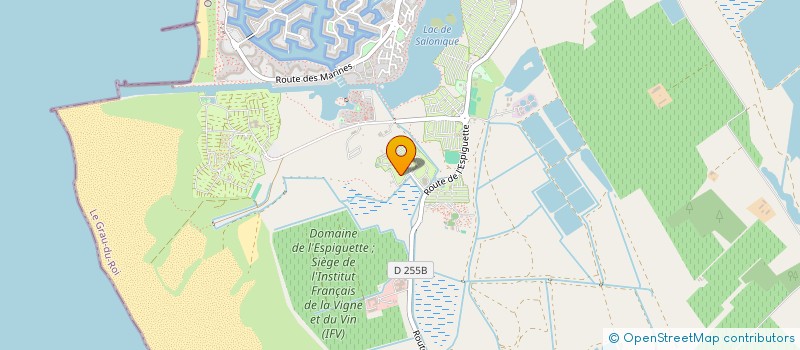 localisation de l'entreprise MONSIEUR GEORGE CLOLUS  LE GRAU-DU-ROI