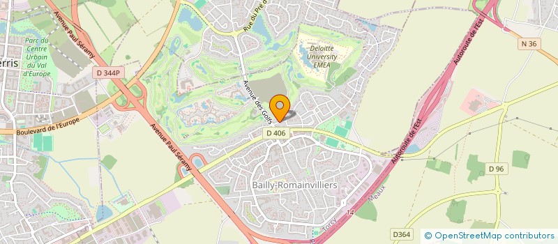 localisation de l'entreprise MONSIEUR GEORGE-CONSTANTIN NISTOR  BAILLY-ROMAINVILLIERS