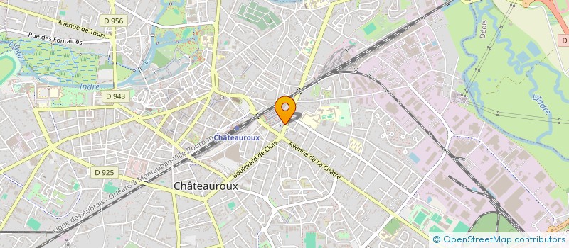 localisation de l'entreprise MONSIEUR GEORGE-CONSTANTIN RAPISCA à CHATEAUROUX