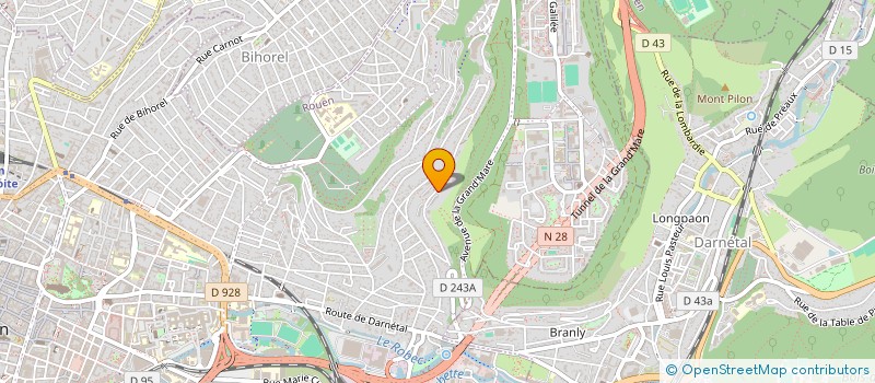 localisation de l'entreprise MONSIEUR GEORGE DRAGAN à ROUEN