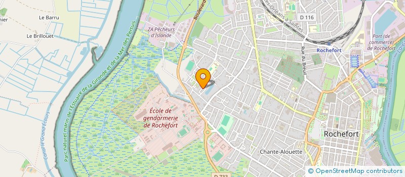 localisation de l'entreprise MONSIEUR GEORGE GHITA  ROCHEFORT