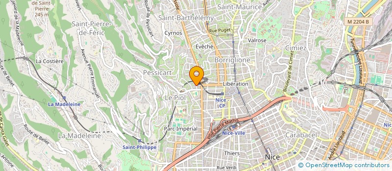localisation de l'entreprise MONSIEUR GEORGE-IULIAN HUMARU à NICE