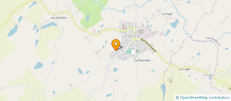 localisation de l'entreprise MONSIEUR GEORGE LATHAM  LARGEASSE