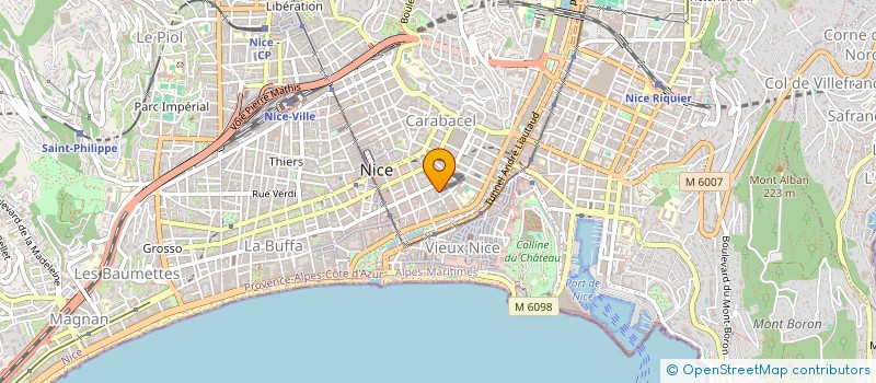 localisation de l'entreprise MONSIEUR GEORGE LEPAGE à NICE