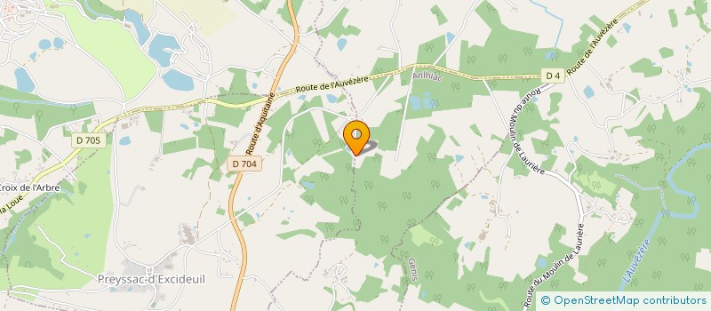 localisation de l'entreprise MONSIEUR GEORGE-MANUEL SARAIVA  ANLHIAC