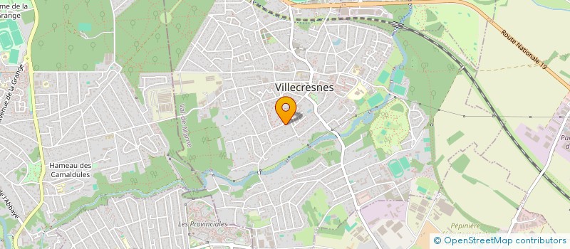 localisation de l'entreprise MONSIEUR GEORGE MARTINS  VILLECRESNES