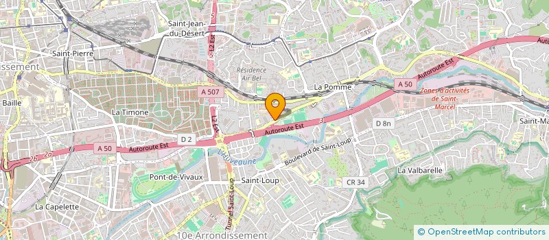 localisation de l'entreprise MONSIEUR GEORGE MECHEREGUI à MARSEILLE