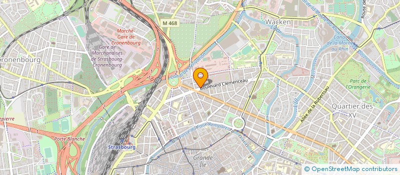 localisation de l'entreprise MONSIEUR GEORGE MELENOTTE à STRASBOURG