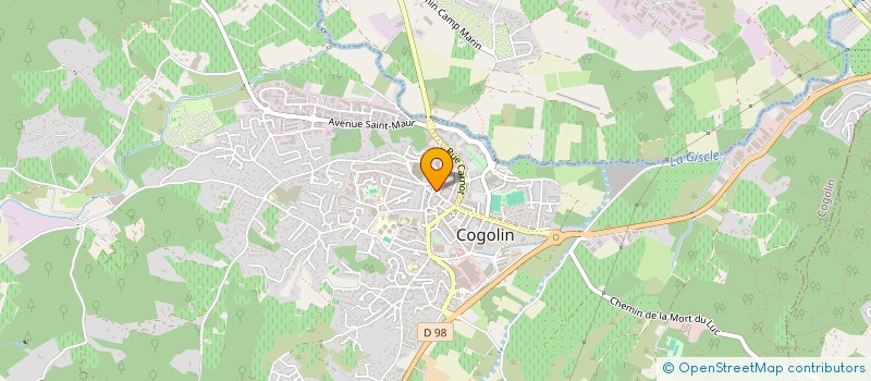 localisation de l'entreprise MONSIEUR GEORGE OCTAVIAN PAIU à COGOLIN