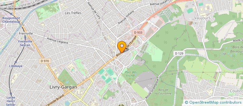 localisation de l'entreprise MONSIEUR GEORGE PAULESCU  LIVRY-GARGAN