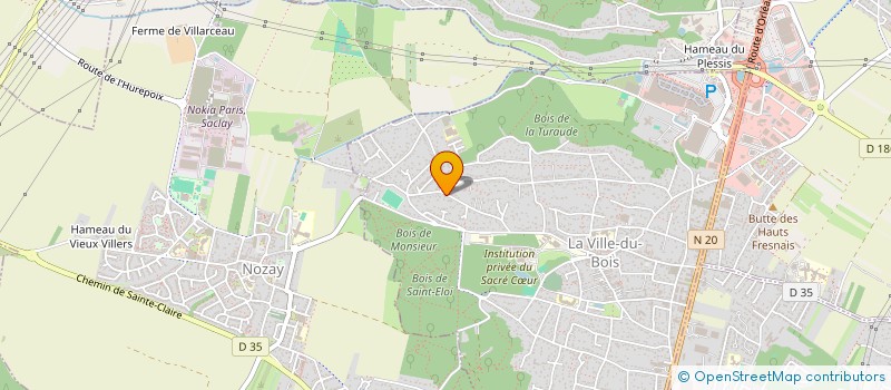 localisation de l'entreprise MONSIEUR GEORGE PEIXOTO à LA VILLE-DU-BOIS