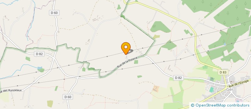 localisation de l'entreprise MONSIEUR GEORGE ROBERTS  LE FRESNE-PORET