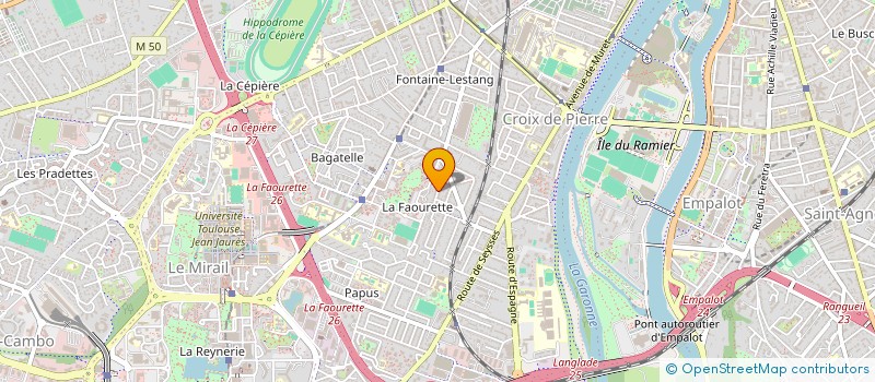 localisation de l'entreprise MONSIEUR GEORGE SAAD  TOULOUSE