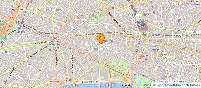 localisation de l'entreprise MONSIEUR GEORGE STRAWBRIDGE  PARIS