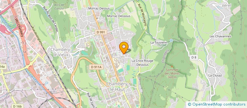 localisation de l'entreprise MONSIEUR GEORGE VARDIASHVILI  CHAMBERY