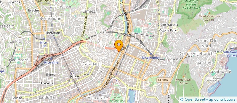 localisation de l'entreprise MONSIEUR GEORGE-VLAD LUCIAN  NICE